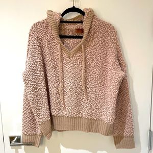 Cozy Hooded Sweater by Polm
